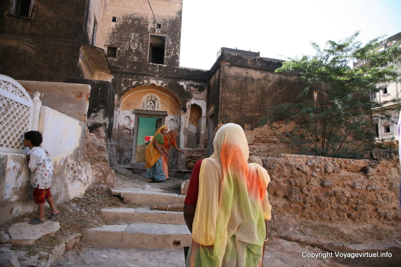 Mandawa, Femmes Dans  La Rue Mandawa