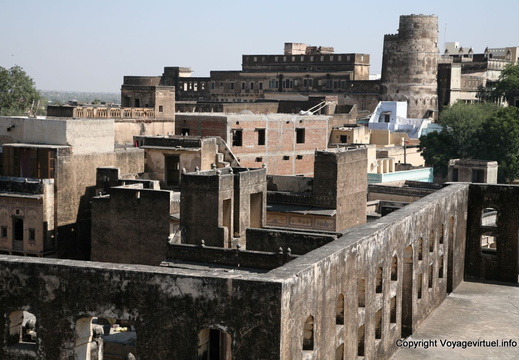Vue sur la cité de Mandawa