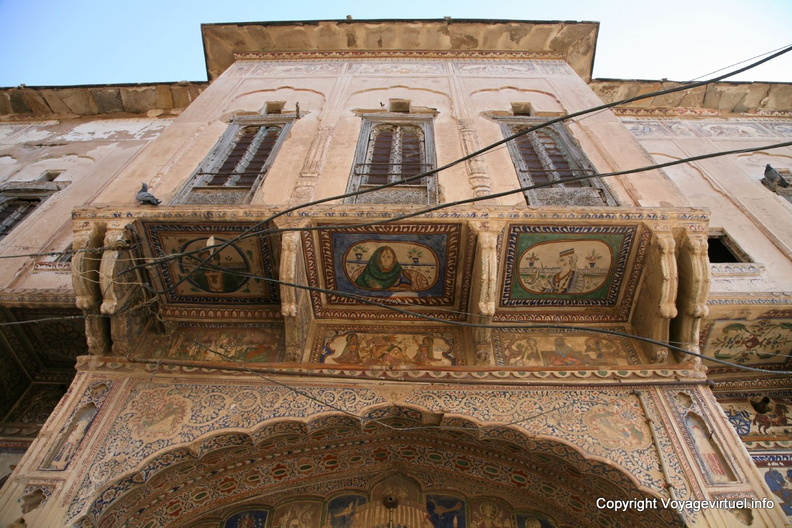 Mandawa, Images Sous L'avancée Mandawa Haveli