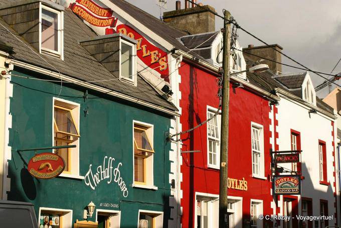 Half Door Restaurant et Doyles, John Street, Dingle - Irlande