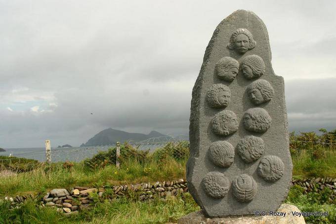 Memorial massacre Siege of Smerwick Dún an Óir Dingle - Irlande