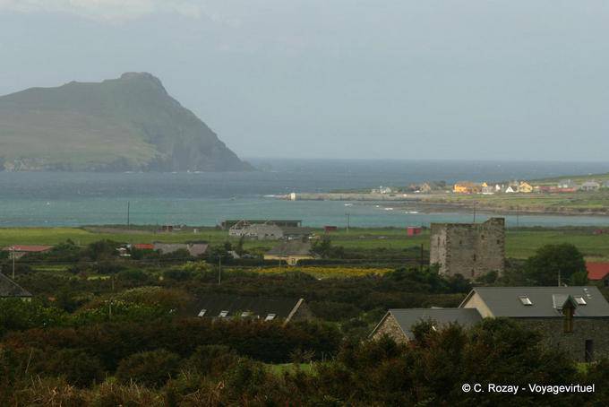 Gallarus Castle, Carrigbrean et baie de Murreagh, Dingle - Irlande