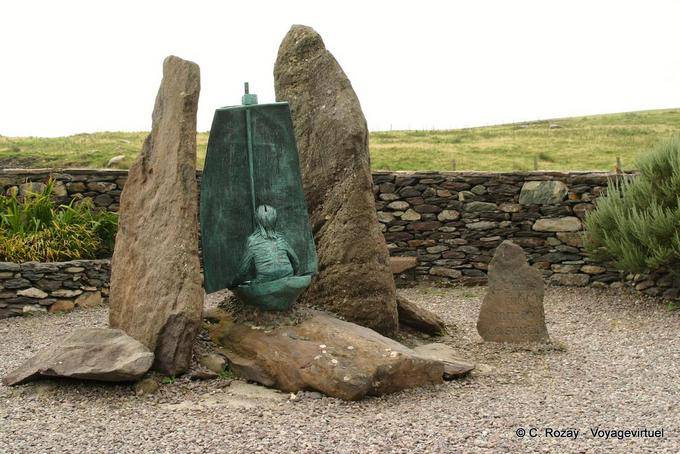 Monument de Brandon Creek (Cuas an Bhodaigh), Dingle - Irlande