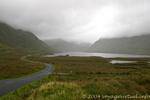 Doo Lough depuis la R335, entre Louisburgh et Leenaum, Irlande.
