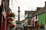Statue entre Abbey Street et O'Connell Street, Ennis, Irlande.