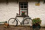 Cycle antique, Bunratty Folk Park, Irlande.