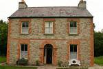 Maison bourgeoise en pierres et briques, Bunratty Folk Park, Irlande.