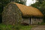 Chaumière vernaculaire, Bunratty Folk Park, Irlande.
