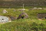 Maisons ruches, Beehive Huts, Fahan, Dingle, Irlande.
