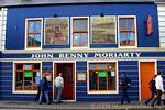 Façade peinte, John Benny Moriarty, Dingle, Irlande.