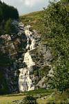 Cascade Carrawaystick, Wicklow Monts, Irlande.