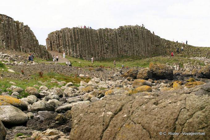 Rocher central, Giants Causeway - Irlande du Nord