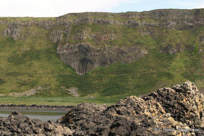 La harpe du géant, Giants Causeway - Irlande du Nord