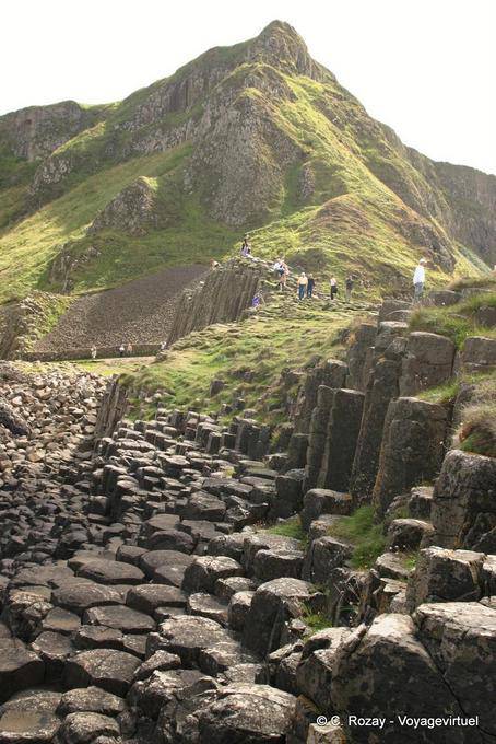 Les effets de l'activité volcanique au Paléogène, Chaussée des Géants - Irlande du Nord