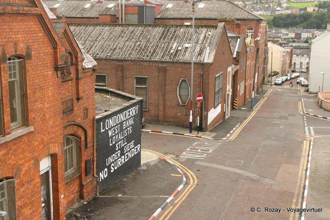 Tag vers Fountain street, London Derry - Irlande du Nord