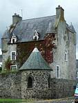Château hôtel fortifié, Ballygalley, Antrim, Irlande du Nord.