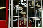 Vitrine d'un tailleur, Derry, Irlande du Nord.