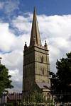 Clocher de la Cathédrale Saint-Colomba, Derry, Irlande du Nord.