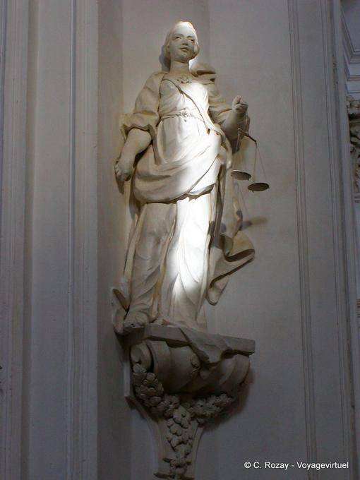 Balance de la justice, Noto - Italie