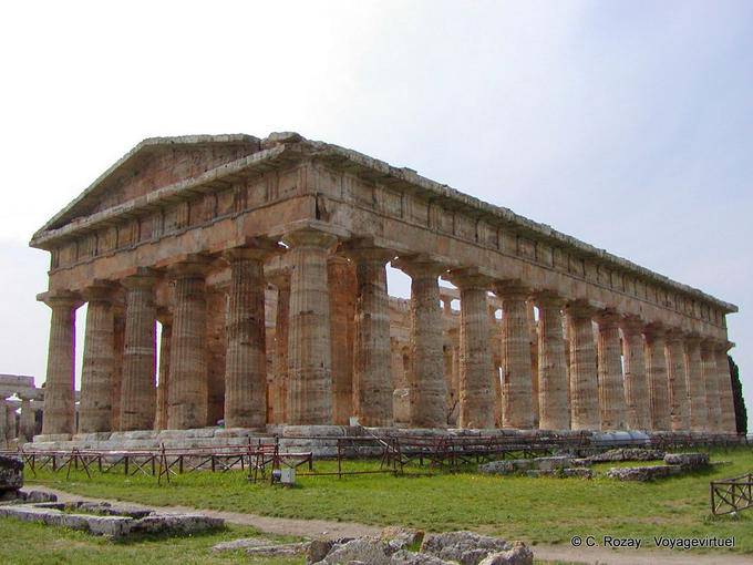 Le Temple de Poséidon, Paestum - Italie