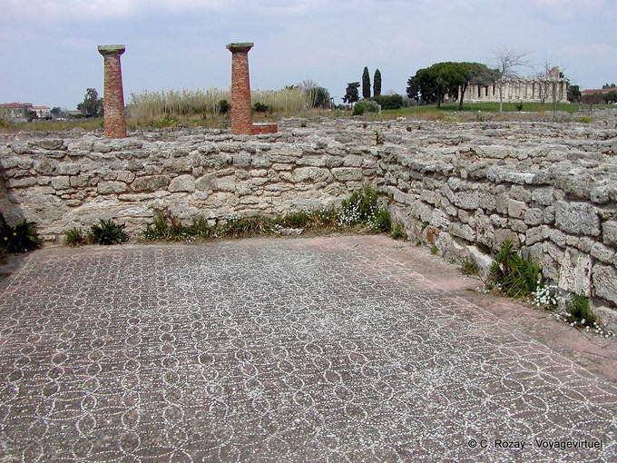 Mosaiques de Paestum - Italie