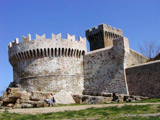 Château-fort d'Italie du sud - Italie