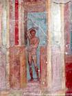 Nu antique, peinture, Pompéi, Italie.
