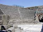 Le petit théâtre et l'odéon, Pompéi, Italie.