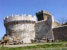Château-fort d'Italie du sud, Italie.