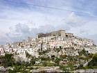 Panorama sur, Caltagirone, Italie.