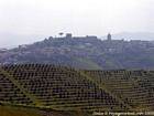 Paysage campagnard de Sicile, Italie.