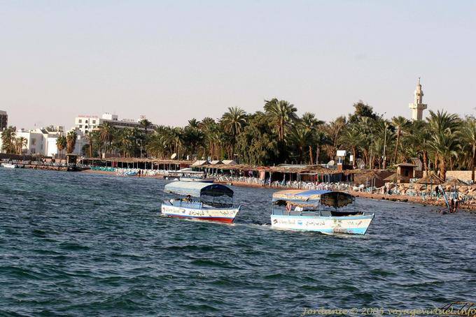 Bateaux de promenade, Aqaba - Jordanie
