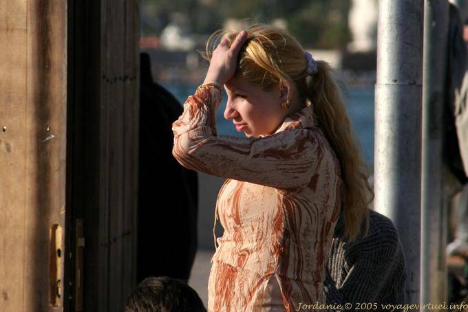 Blonde jordanienne, Aqaba - Jordanie