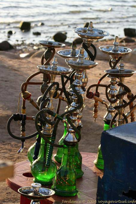 Exposition de chichas, Aqaba - Jordanie