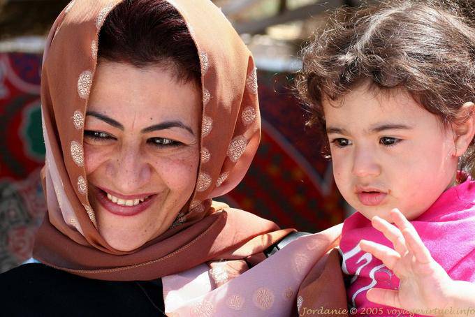 La mère et l'enfant, Aqaba - Jordanie