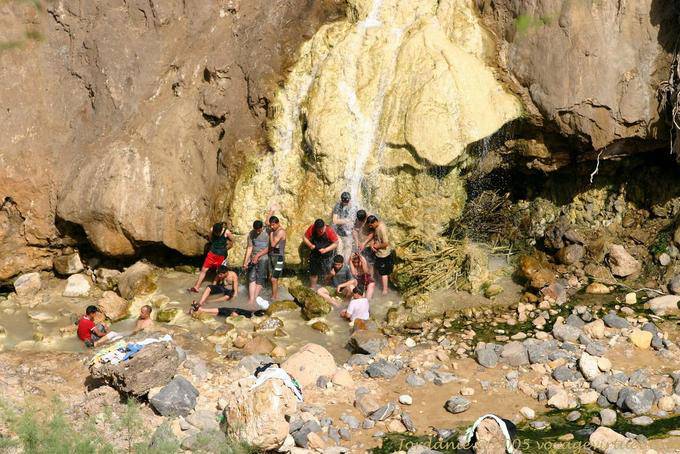 Source chaude naturelle, Hammamat Ma'in - Jordanie