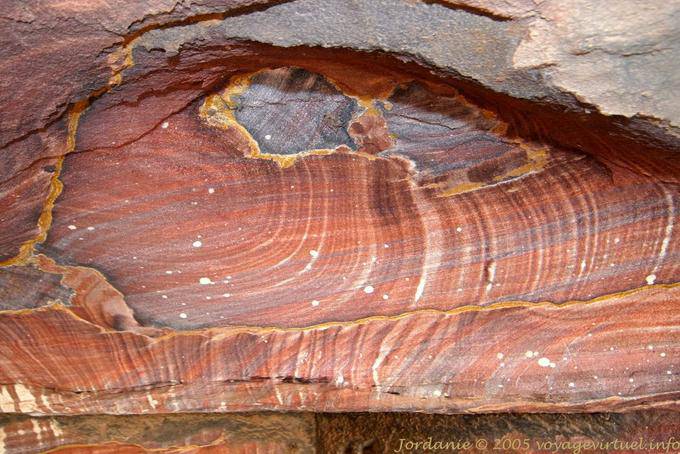 Moire rocheuse, Khubta, Pétra - Jordanie