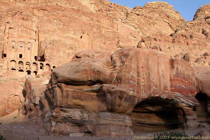 Tombeau de l’Urne (Urn Tomb), Khubta, Pétra - Jordanie