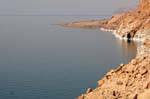 Calme et sel sur les falaises, Mer Morte, Jordanie.