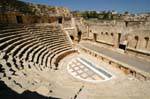 Gradins et scène du Théâtre nord, Jerash, Jordanie.
