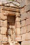 Elément architectural dans un angle, Jerash, Jordanie.