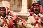 Joueurs de cornemuse, Jerash, Jordanie.