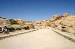 The Walk In, défilé du Sîq, Pétra, Jordanie.