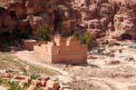 Monument nabatéen Qasr al-Bint, Pétra Ville Basse, Jordanie.