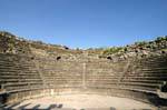 Théâtre ouest du site d'Umm Qais (Gadara), Jordanie.
