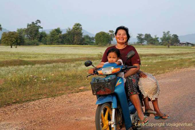 Transport en commun, Khong Island, Laos
