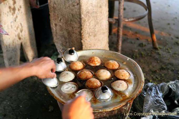 Pâtisseries flottantes, Khong Island, Laos