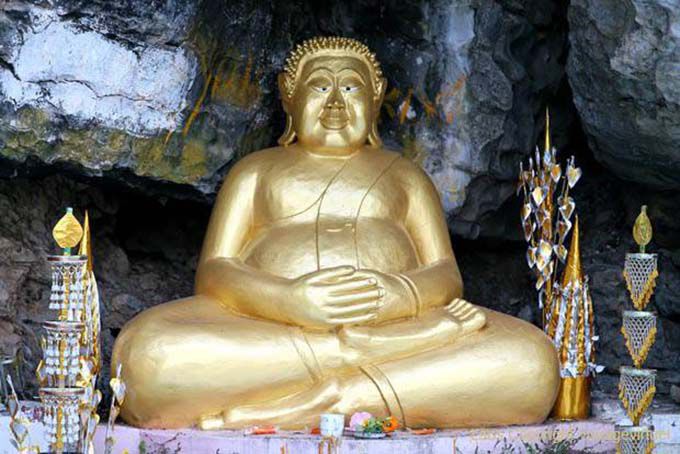 Chinese Buddha, Mont Phusi, Luang Prabang, Laos