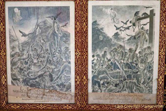 Vue sur l'Enfer, Wat Sene Soukharam, Laos