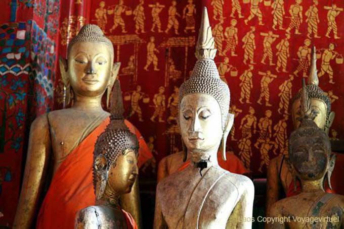 Buddha figures in the 